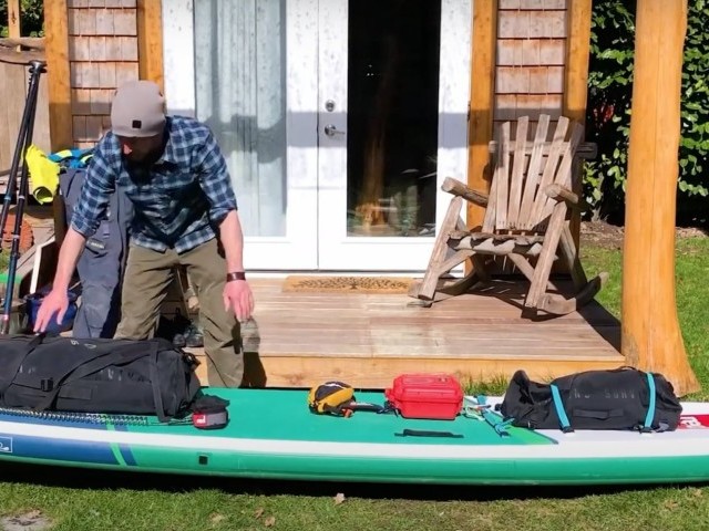 Red Shorts: Packing for SUP adventure