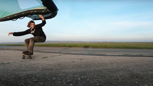 WING SURFSKATE cross country on a CARVER!! Court In The Act Ep. 135