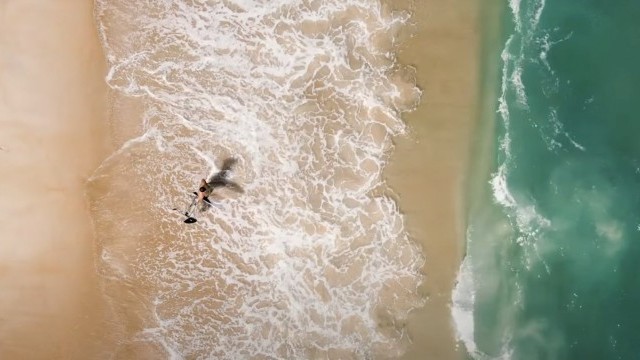 Beach Start in Cape Hatteras | Surf Foiling