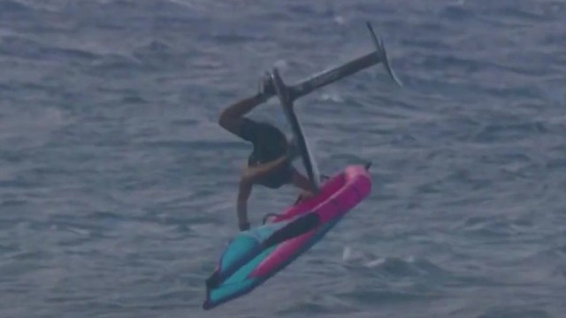 Pursuit of the DOUBLE BACK FLIP WINGFOIL x Zane Schweitzer FREEWING