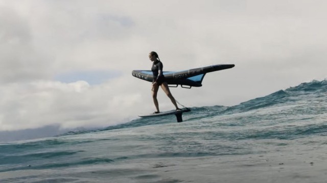 North Foils with Annabel van Westerop. #RunFlyBe