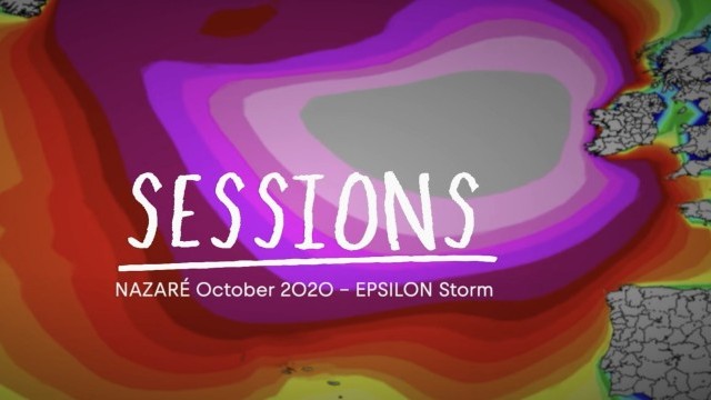 Hurricane Epsilon Brings Monstrous Waves To Nazaré | Sessions