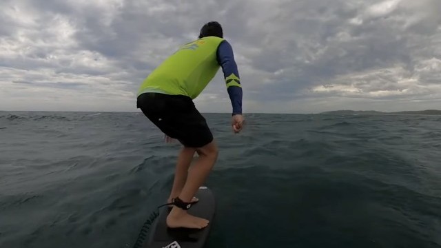 Down Wind Foil Hydrofoil Byron Bay