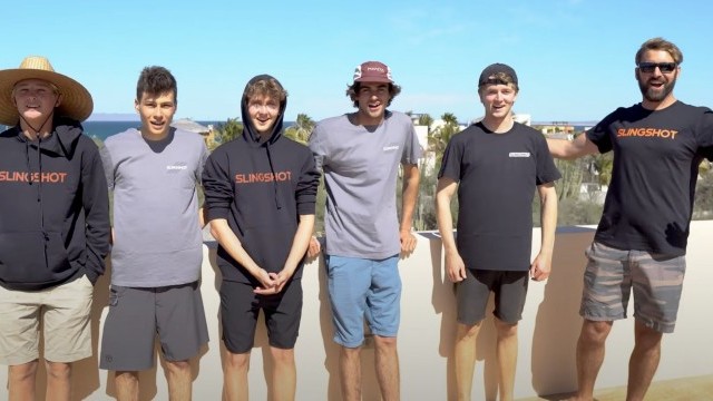 Slingshot's All-Star Wing Foil Team in Baja