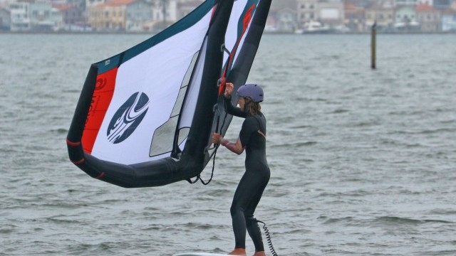 Wing Foiling, SUP and Surf Technique - Race Gybe