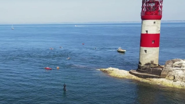 ISLE OF WIGHT to POOLE on an E-FOIL - Court In The Act #VLOG 182