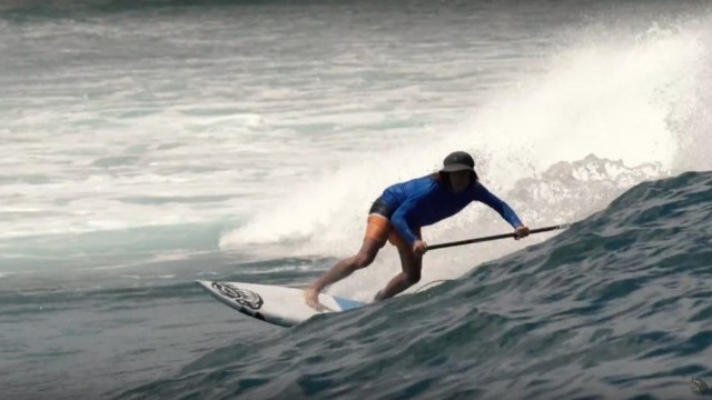 SUP Surfing How to: The Bottom Turn