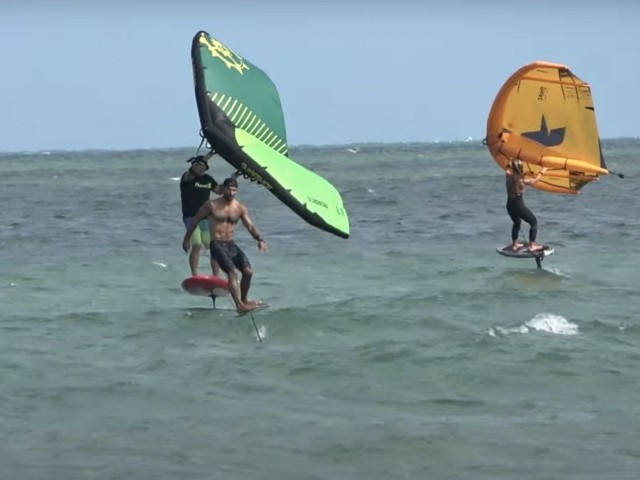 Tucker McGrath pumping around the Wingers