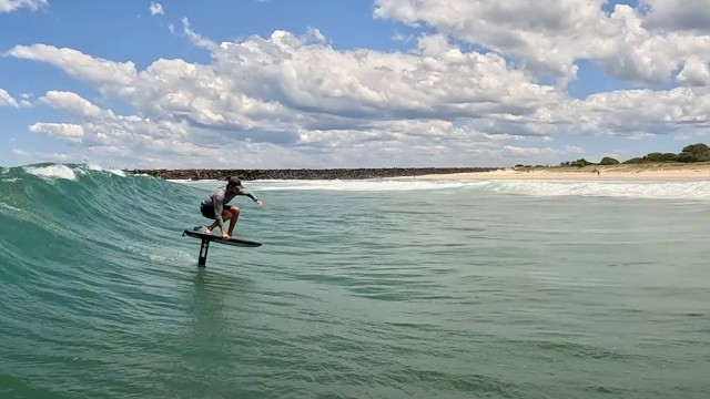 Tow Foiling Hydrofoil Surf Foiling