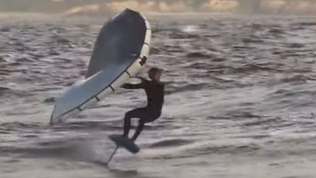 Ben Carpentier Wingsurfing Finistère FreeWing | Nitro x Starboard Wingboard Foil