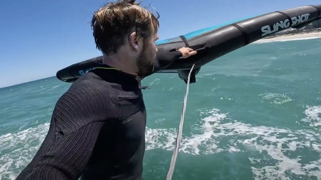 Wingfoiling in Cape Town