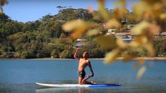 SUP Yoga Heart/chest openers for beginners