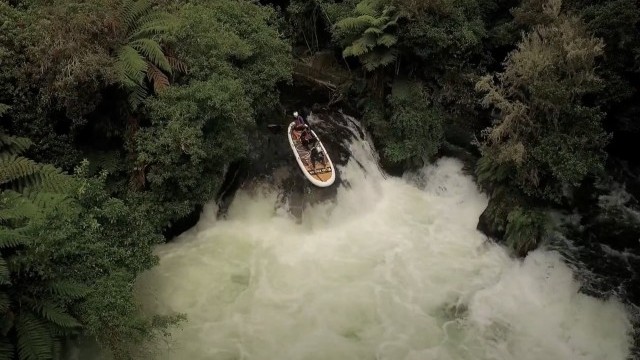 Paddle Boarding Giant iSUP in New Zealand: Pau Hana Oahu Nui