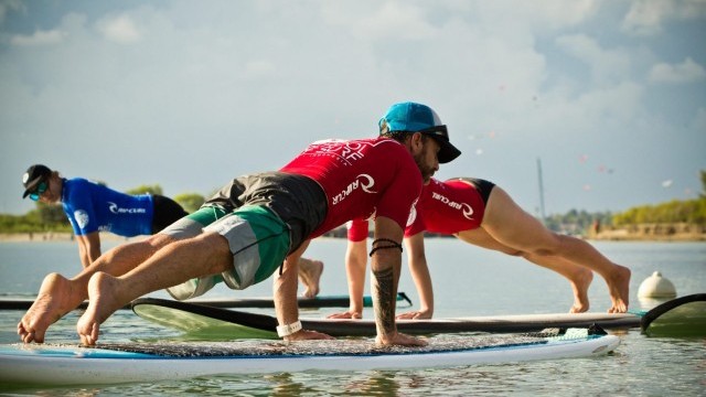 Wing Foiling, SUP and Surf Technique - Phalakasana - Plank Pose - Beginner