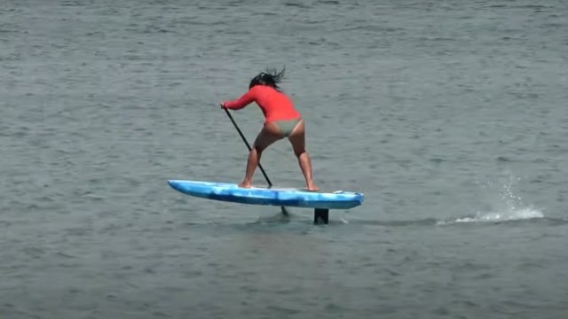 Tomoko Okazaki gets up Flatwater!!