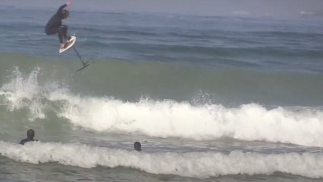 How To Ride Beach Breaks On A Hydrofoil W/ Dylan Wichmann - Hyper 150