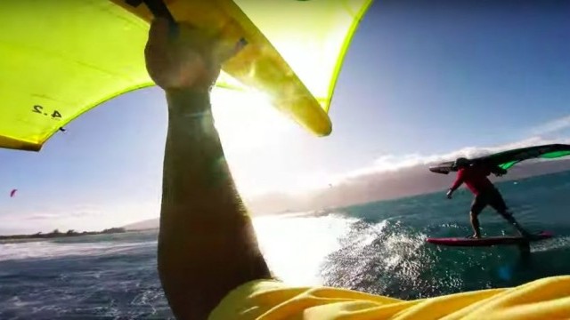 Wing Foiling Kanaha Maui