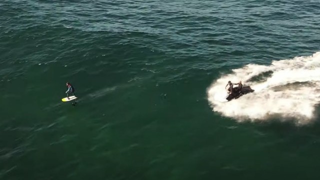 Tow-in FOIL SURFING outer reefs!! - Court In The Act #VLOG 151