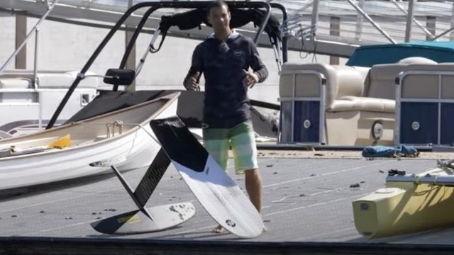 How to FOIL dock start | Pump Foiling Technique