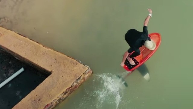 Hydrofoil Dock Starts #Shorts
