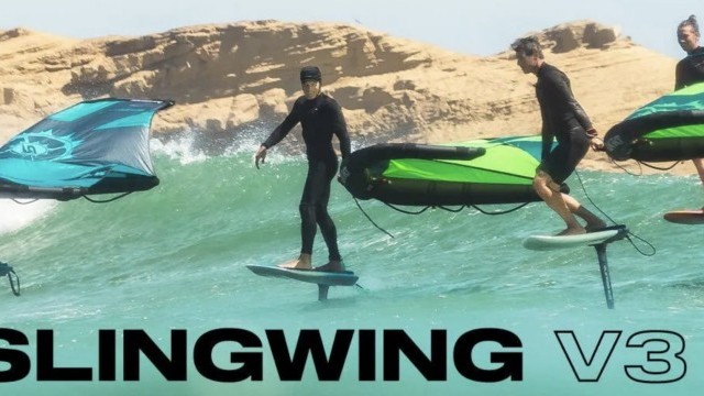 The SlingWing V3 - The Best Inflatable Wing in the Wing Surfing Evolution