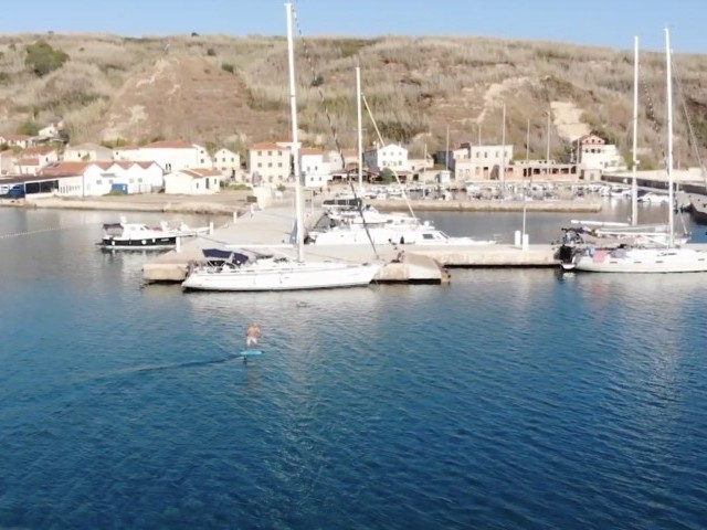 Pumpfoiling at the beautiful island of susak