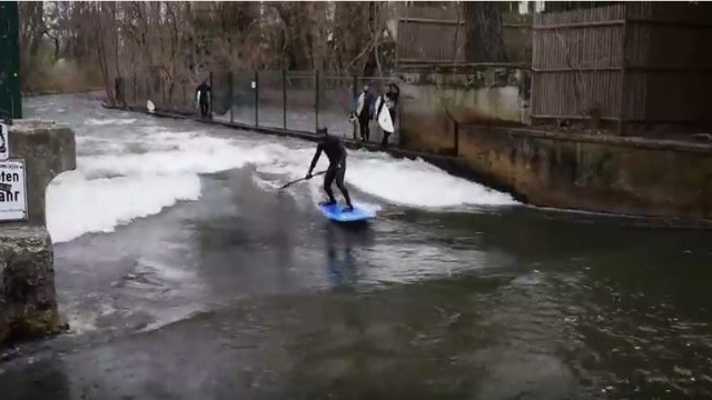 Surfing the City in Munich: Super Rad River Wave