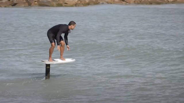 FOIL | Beachstart session with Gwen | Surf Foil
