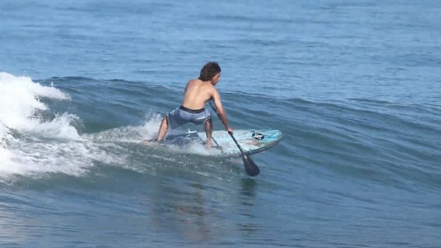 How to SUP Surf - PADDLE SWITCH CUTBACKS