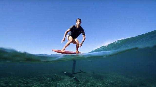 Paul Serin and Patrice Chanzy - Wing Foil and Surf Foil in Tahiti