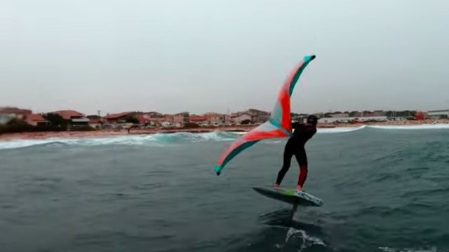 BACKLOOP WING FOILING - Training session