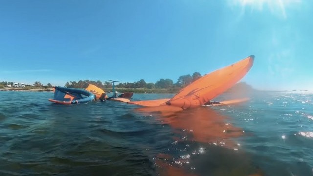 Downwind time to Gnisvärd on Gotland in the Baltic Sea