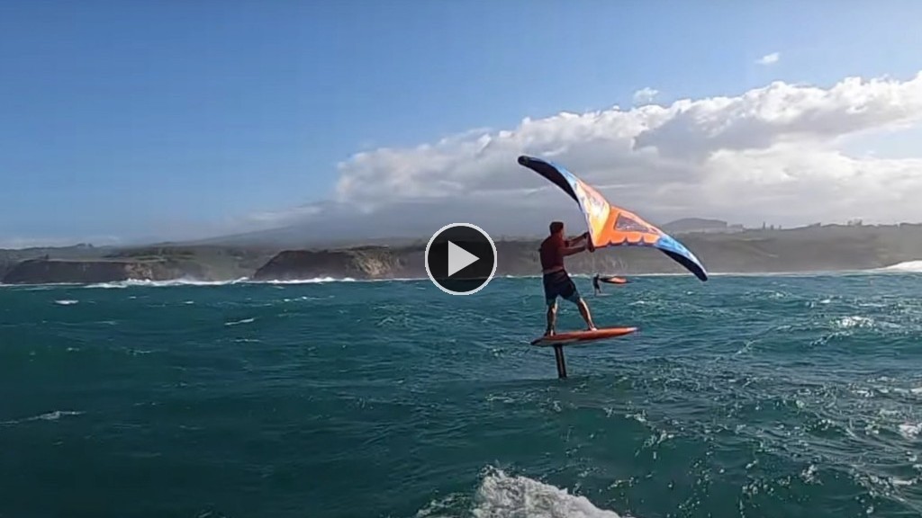 Jaws, Maui, Hawaii, January 2021 Big Swell Windsurfing, Wing