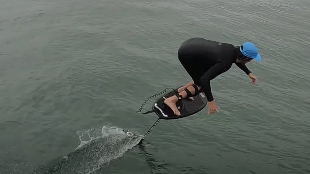 Tow-Foiling On The Vyper 130 Wing