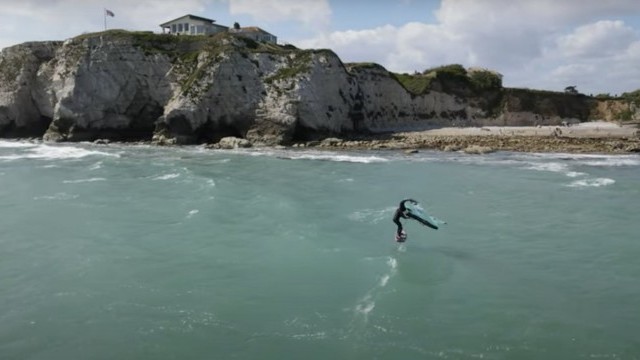 HOME SPOT WING FOIL - Court In The Act #freeride VLOG