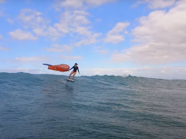 Lets go winging with Caro from MauiWingfoilingLessons