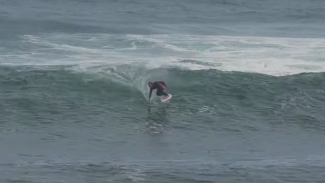 Angus Steeles tow session on the New Armstrong FG Wing Surf Board