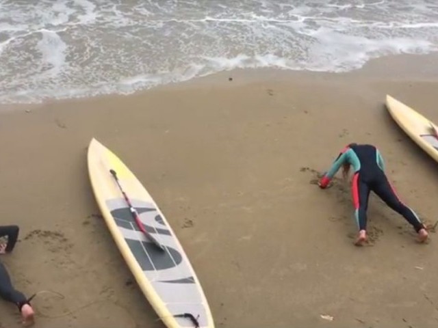 Die Hard SUP Sprints - SUP Race Workout