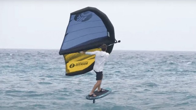 How to ride toeside | Wing Foil Onboard Video Series