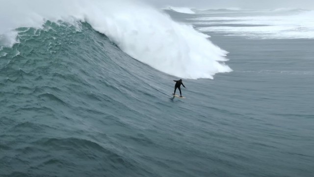 Epic Big Wave Surf Foiling in Nazare with Laird Hamiton, Terry Chung, Luca Padua & Benny Ferris