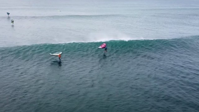 Wing Foil Surfing the North Shore with the Oahu crew, May Day 2021