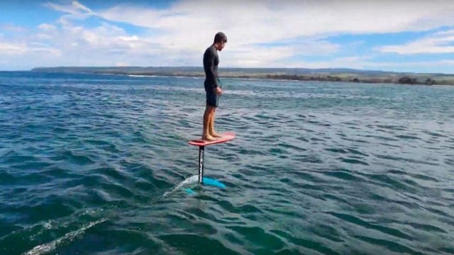Hydrofoil Surf Heaven in Hawaii
