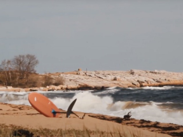 Foiling through Österlen, Baltic Sea