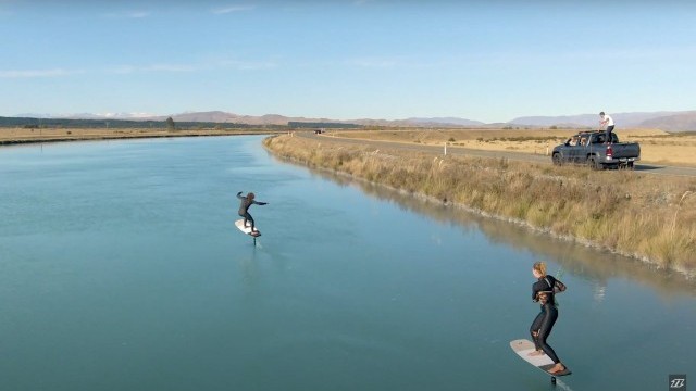 North Kiteboarding E-skate Foiling