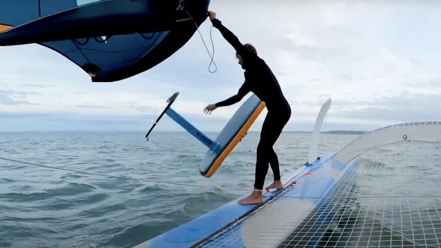 MULTI50 & WINGFOIL afternoon - By Antoine Auriol