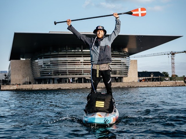 Naish International | Casper Steinfath - First Person to Circumnavigate Denmark on a SUP board!