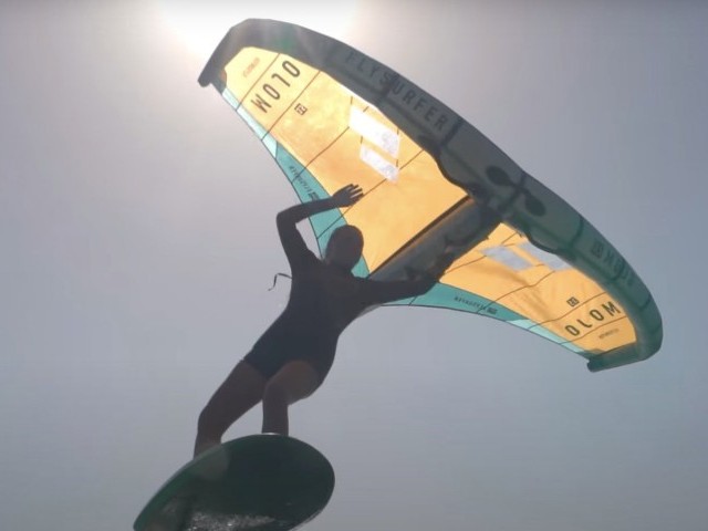 how to tack a wing: heelside to toeside