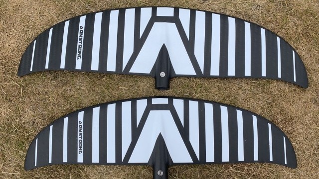 Wing Foiling, SUP and Surf Reviews - Armstrong Foils CF V2 950 & 1200 2022