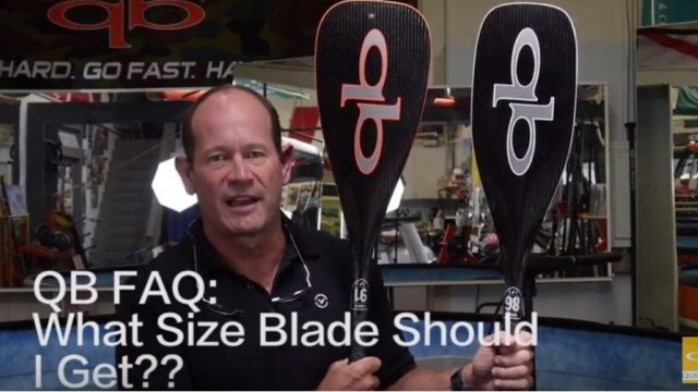 QB FAQ: What Size Blade Should I Get?
