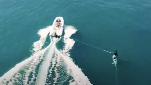 WATER SPORTS GUIDE by Vinni Martins | Foiling Behind a Boat